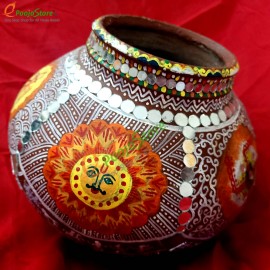 Decorative Wedding Pots / Wedding Designed Pots (2 Pots & 2 lids)